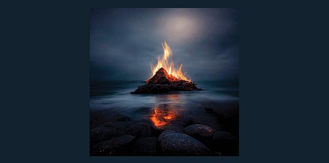 Cover art: photo of flame by Sofie Berzon MacKie